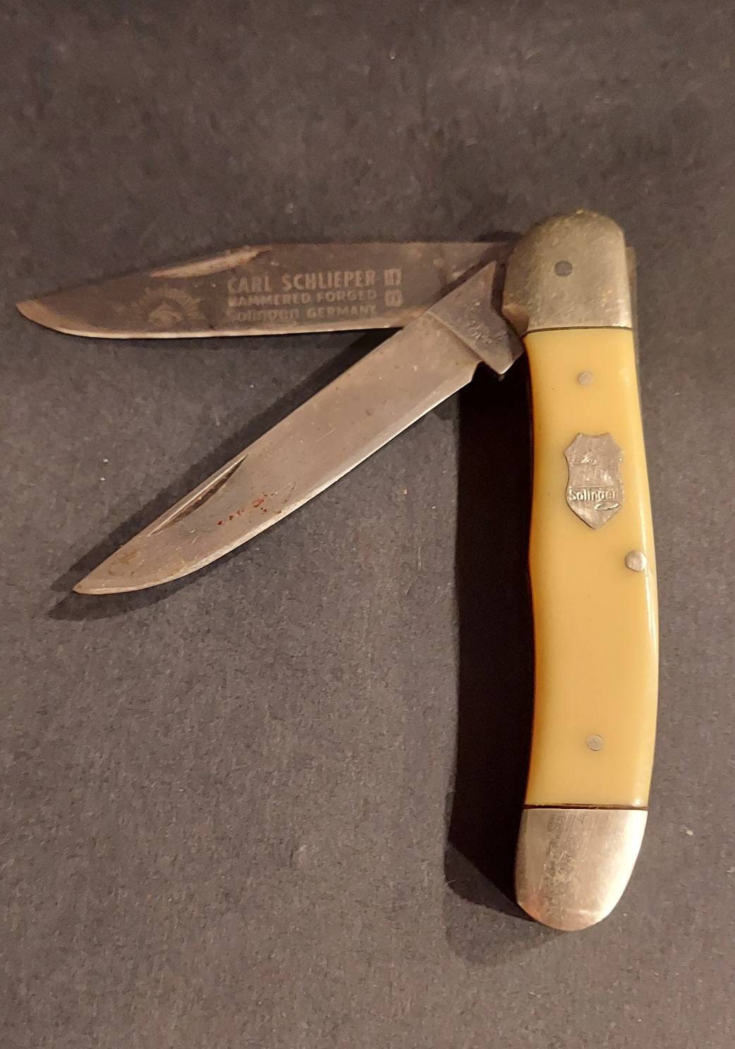 Vintage Carl Schlieper German Eye Trapper Knife