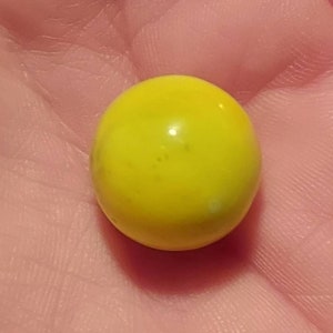 1860-1920 RARE German Transitional Handmade Slag Glass Marble