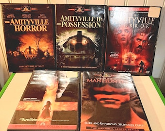 Lot of 5 Horror Dvds