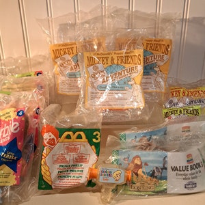 Vintage Lot of 14 McDonalds Happy Meal Toys