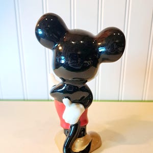 Disney Ceramic Mickey Mouse Figurine image 3