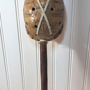 Native American Ceremonial Turtle Shell Rattle