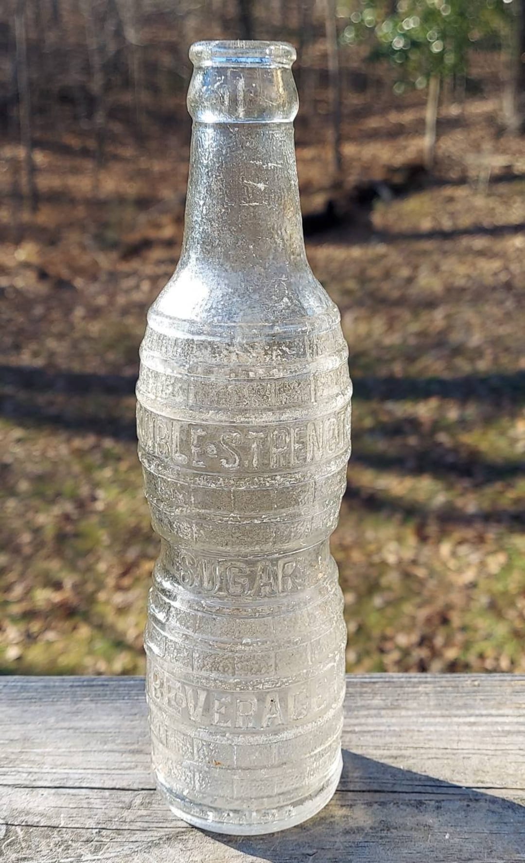 Double Strength Sugar Beverage Bottle Etsy