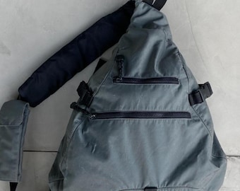 Vintage Y2K Gap Sling Cross Body Messenger Book Bag Back Pack