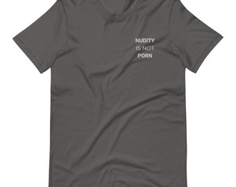 340px x 270px - Nudity is Not Porn Naturist Nudist True Naturist - Etsy Canada