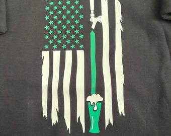 Sweatshirt St. Patrick's Day Beer-klavertje