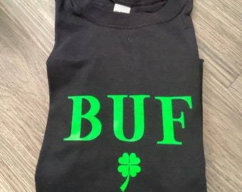 T-shirt zwarte Ierse buffel
