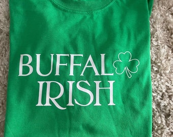 Iers shirt met buffelklaver