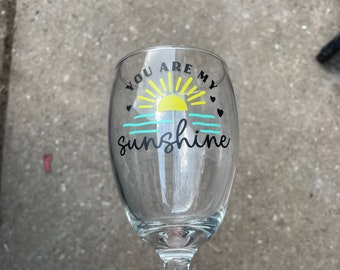 jij bent mijn wijnglas uit de zon