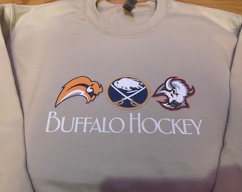 Sweatshirt met ronde hals buffelhockey