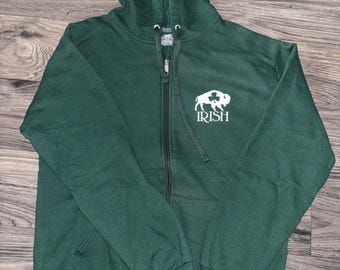 Buffalo Irish vintage sweatshirt met rits