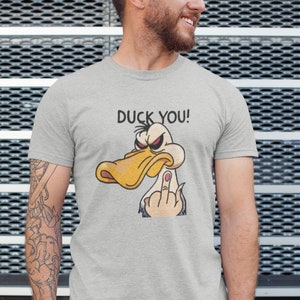 Duck You Shirt, Middle Finger Duck, Funny Duck Lover Gift