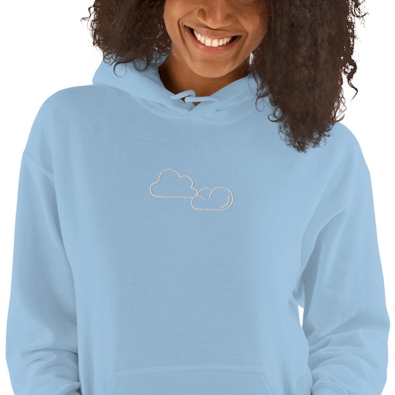 Hoodie top blue sky