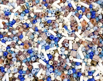 Coastal Shore - Exclusive Colorful Seed Bead Mix Size 8/0 (20g)