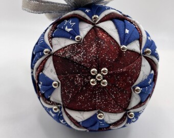 Patriotic Series 2021: Quilted Star Ornament