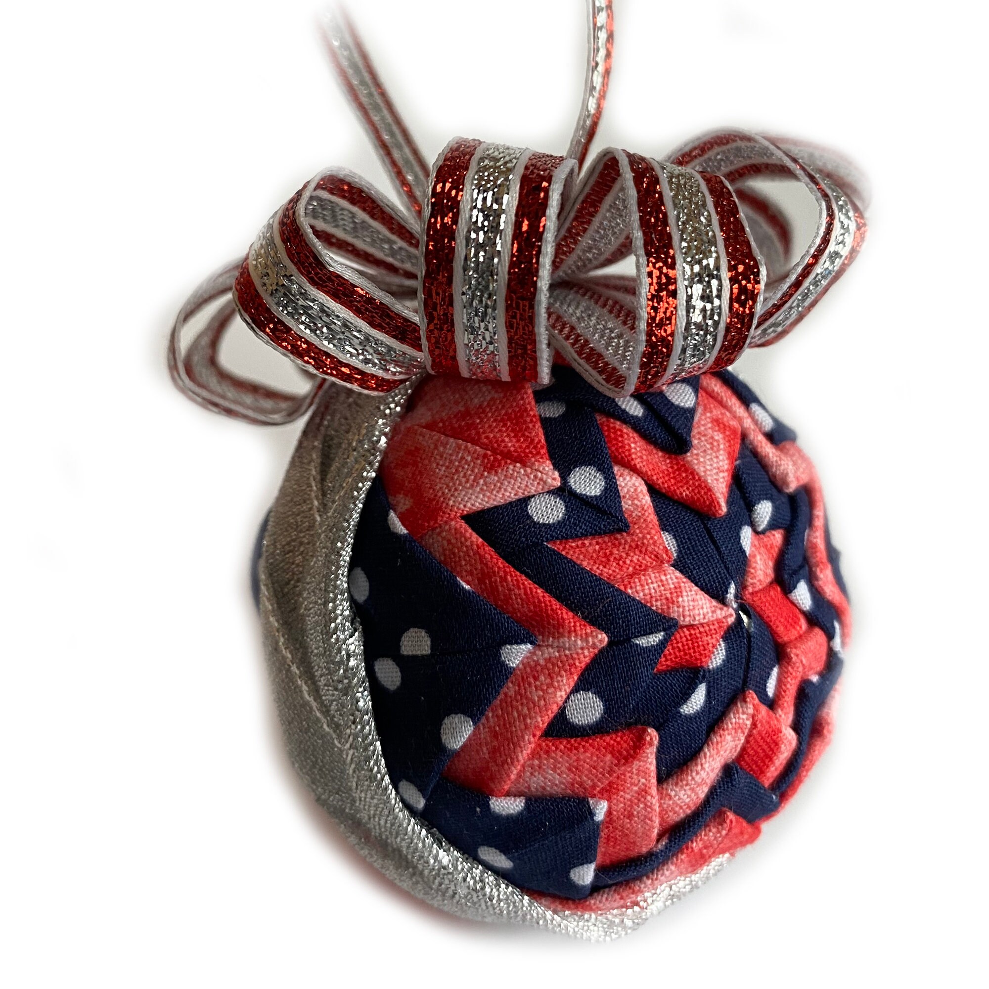 Mini Red, White, and Blue Ornament - Etsy