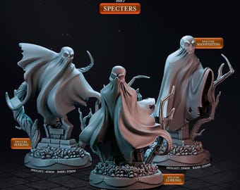 Ghosts - Specters - Halloween Season - Cast n Play