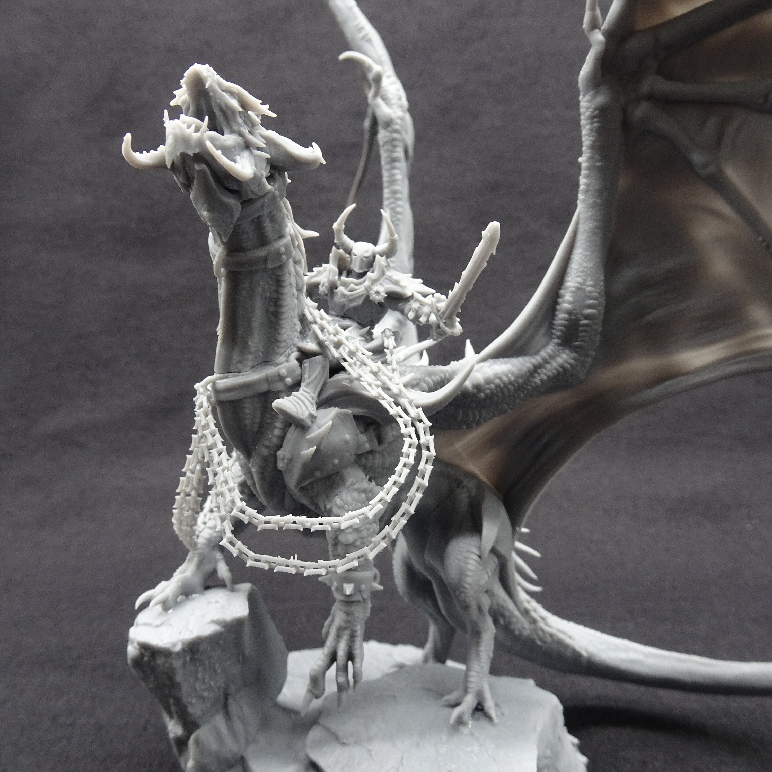 War Dragon Cry - Miniature for Dnd, DSA, Pathfinder - 28 Mm, 32 Mm ...