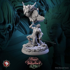 Valentine's Day Diorama - Magic Forest - White Werewolf Tavern