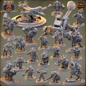 Pack Nain (sans terrain) - Nains Deviants du Pandémonium - Daybreak Miniatures