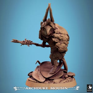 Mouse Tusk Surf - Mice - The Tales of Archduke Mousin III - Rescale Miniatures