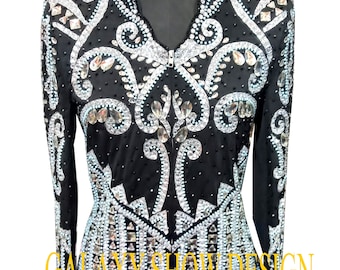 turquoise western jacket