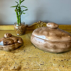 Vintage Potato Bowl And Matching Gravy Dish