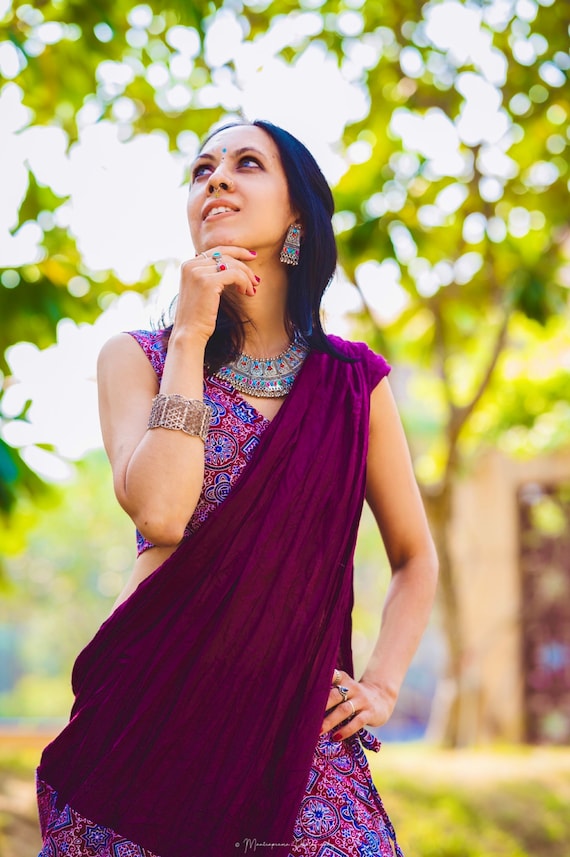 Kalamkari wrap around skirt cheap