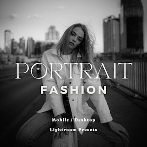 15 PORTRAIT Presets - Mobile and Desktop - Lightroom Preset Bundle for Instagram - Best Deal - Outdoor, Face, Clean Filter,