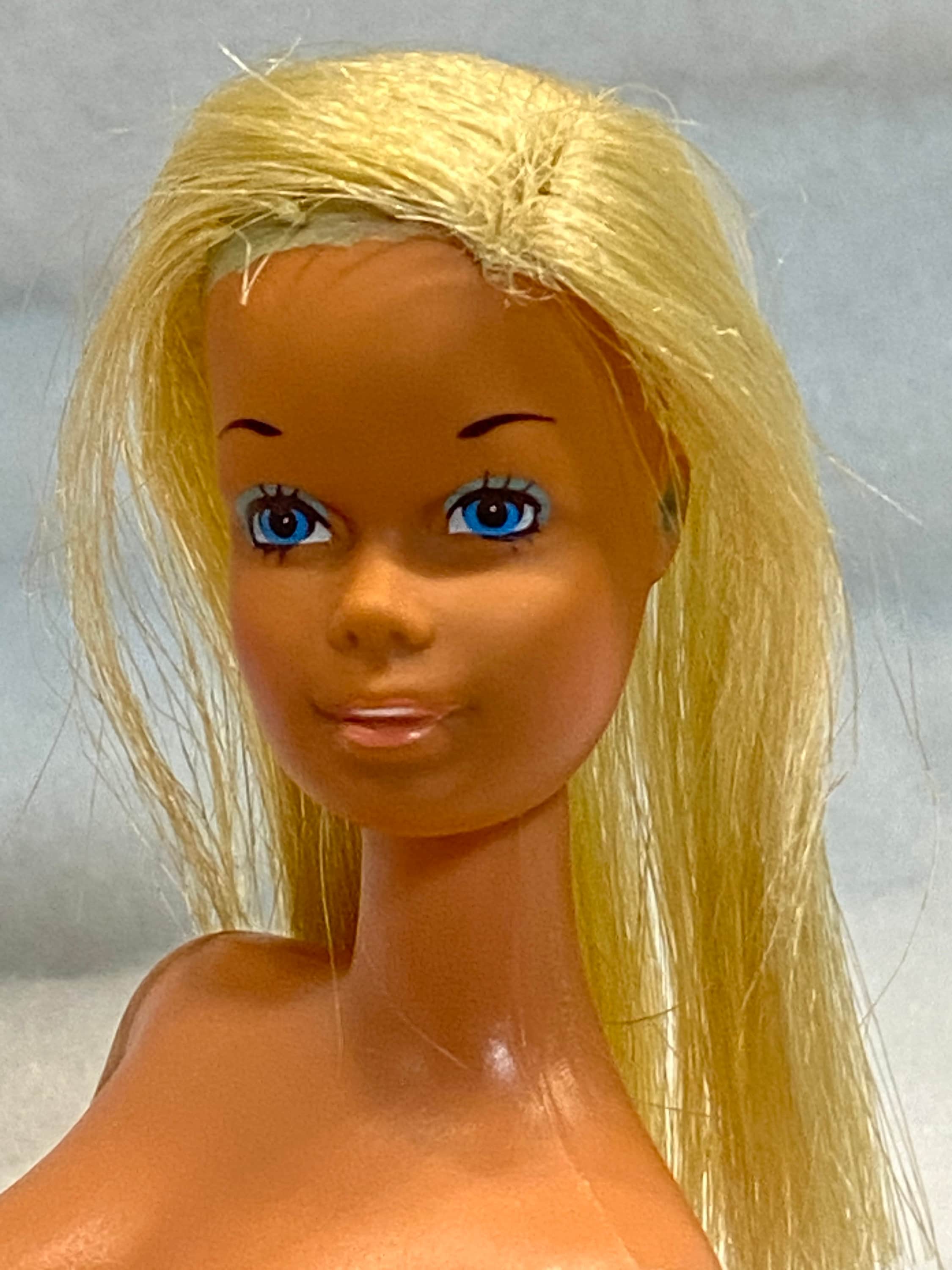 Vintage Barbie, Vintage Mattel, Sun Set Malibu Barbie, Stacey Face, Japan  Body, TNT, 1971, Rare, 1067, Swimsuit 