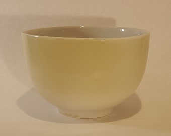 Porcelain bowl for tea, coffee, milk or cereal