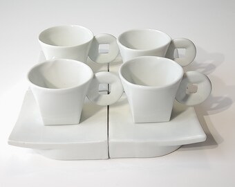 “space-time” porcelain espresso cup