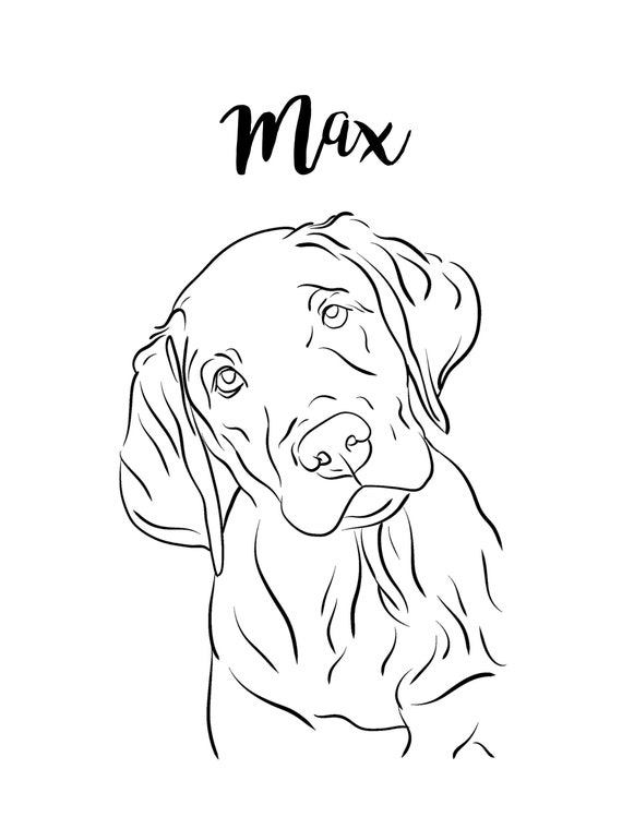 Cute puppy sketch Drawing by Keetz Vish - Pixels