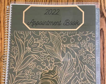Custom Appointment Book / Timed Planner