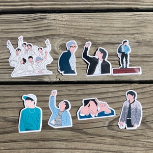 BTS Inspired Yet to Come Stickers