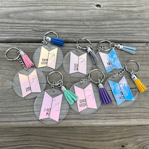 BTS Logo Keychain - DISCONTINUED