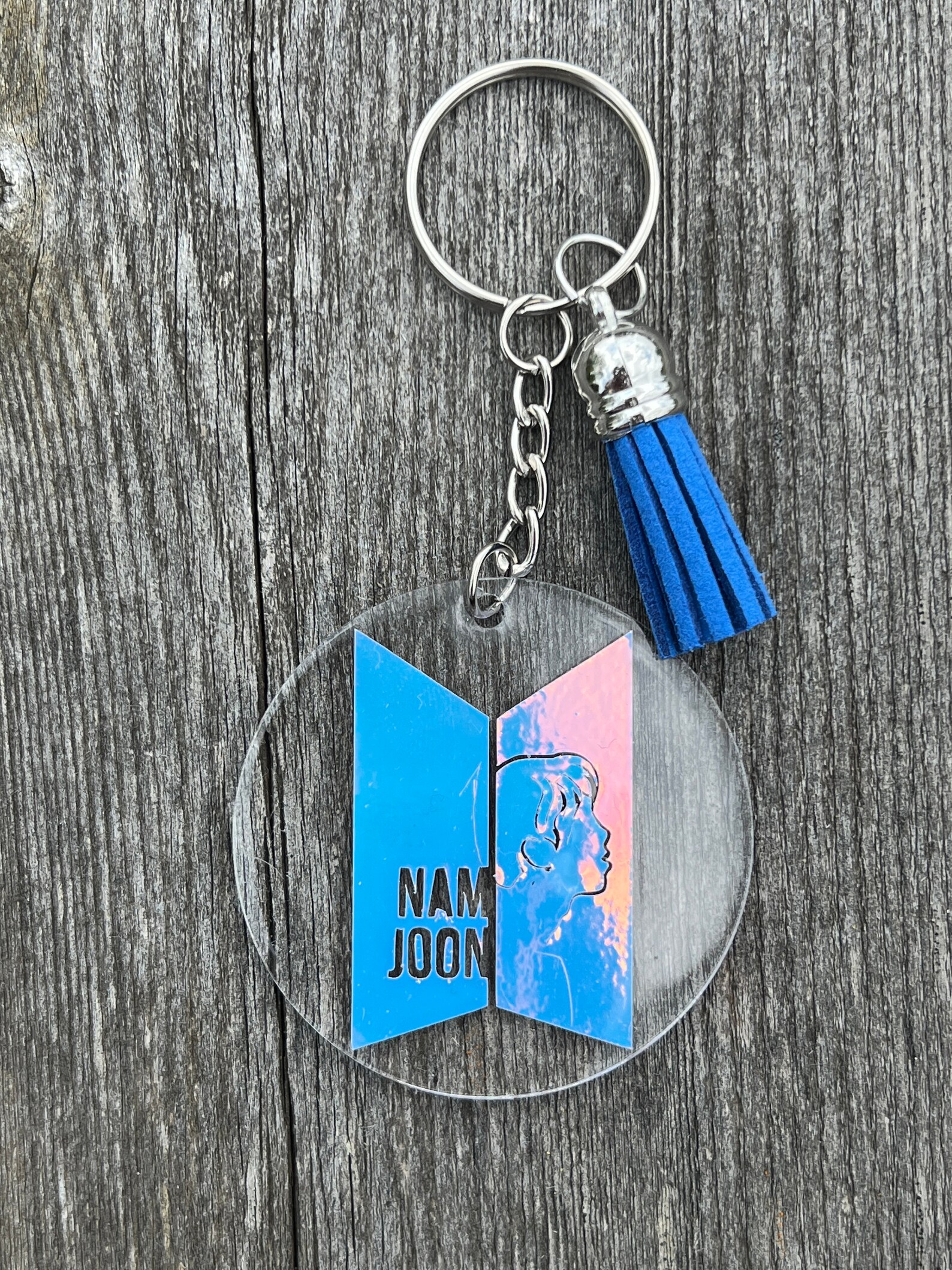 BTS Logo Keychain DISCONTINUED Etsy