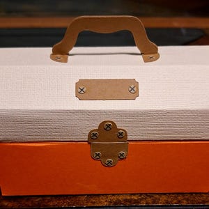 Toolbox or Tackle Box Gift Box! 3 SIZES available in Cardstock! Unique Men's Gift Father's Day Gift! Tool Box COMPLETED Gifts for Men! Bild 9