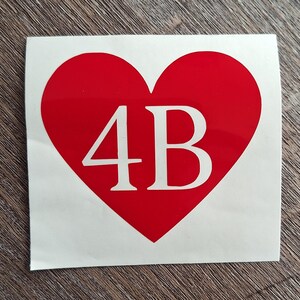 4B Movement Vinyl Decal Feminist Stickers 4 CHOICES South Korea Korean 4b movement HOLOGRAPHIC, Glitter & Colors w/Multiple sizes Heart