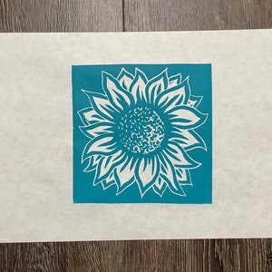 Blooming 2 - Linocut Print