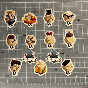 QSMP egg Stickers