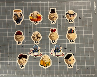 QSMP egg Stickers