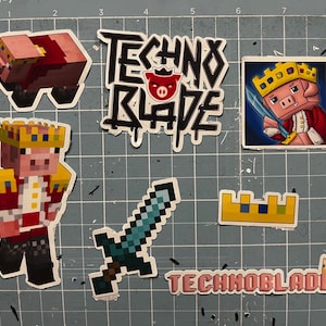 Technoblade Sticker pack