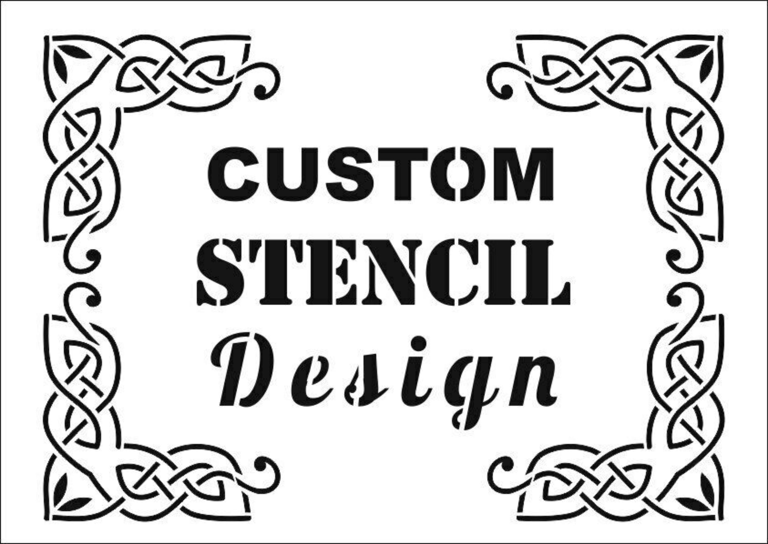 5 pcs. Designer stencil LV Louis Vuitton cake stencil SL20376