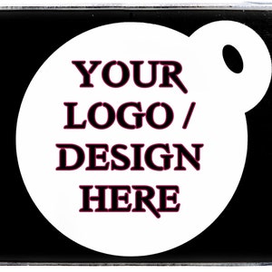 Crea il tuo stencil per caffè, torta artigianale, spolverino, tatuaggio, tazza, pittura facciale, aerografo, riutilizzabile, regalo in Mylar