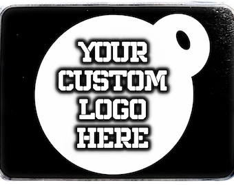 Design Your Own Logo/Text Stencil For Coffee Cappuccino Cake Craft Duster Tattoo Mug Face Painting Airbrush Reusable Mylar Gift