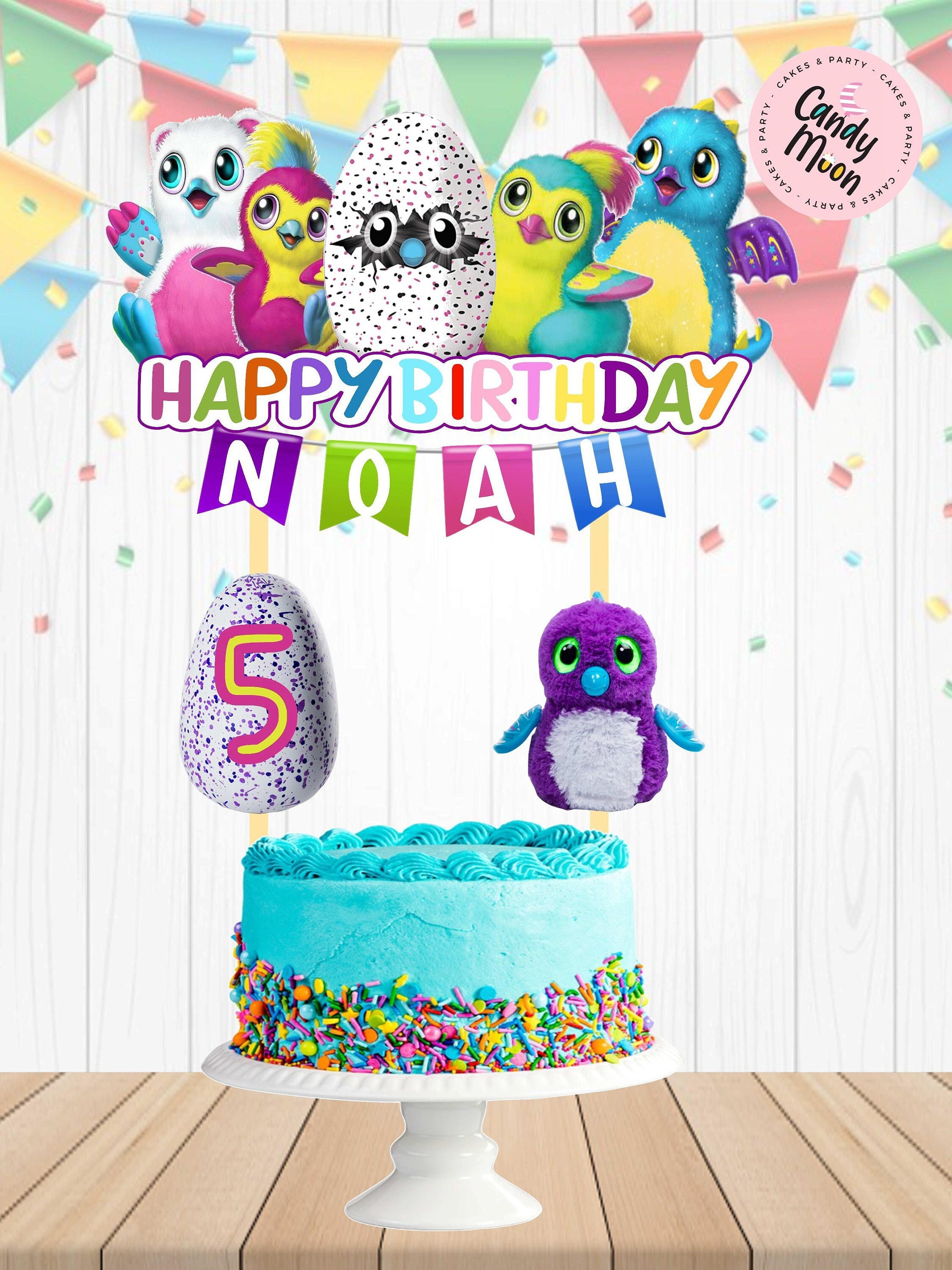 Hatchimals, Hatchimals Cake Topper, Hatchimals Banner, Hatchimals ...