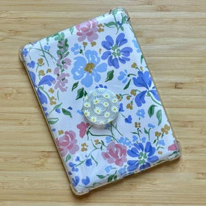 Gardenia Floral Kindle Insert, Kindle Insert for Clear Case, Kindle Insert Cover, Kindle Sticker, Kindle Case, Kindle Skin, Kindle Accessory