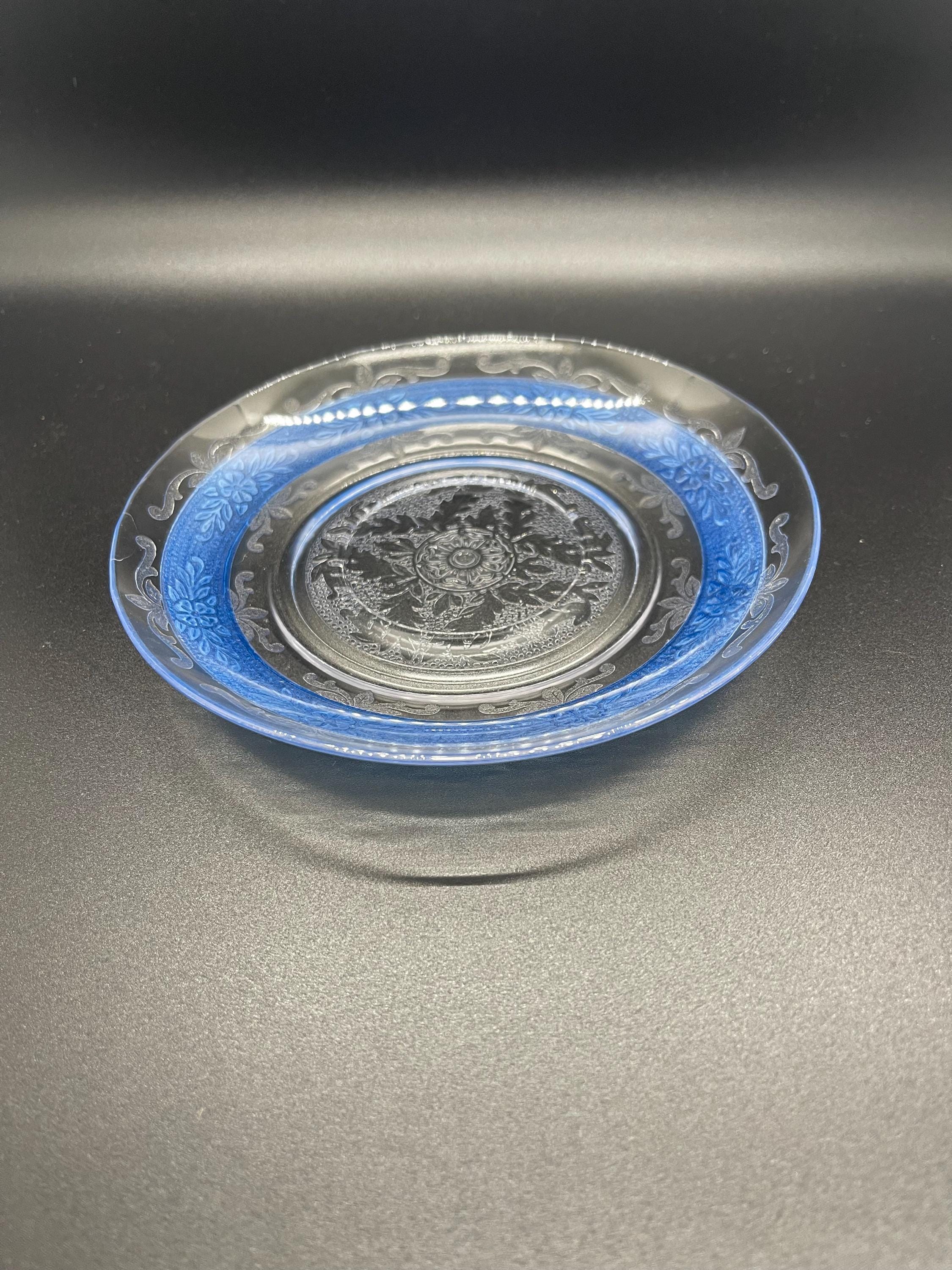 マクベス・エヴァンス「S」パターンの点描ローズとブルーバンドの