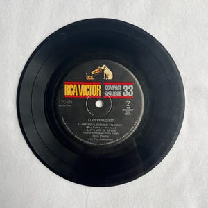 1961 elvis by Request Flaming Star Rare Compact 33 RPM, 7 Vinyl Record ...